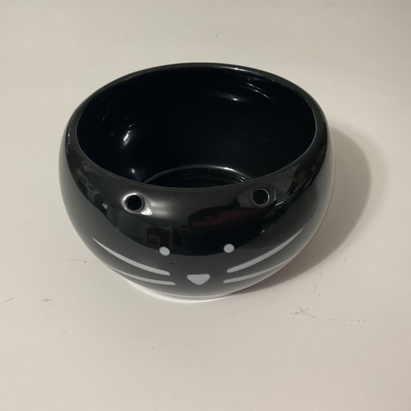 Koolkatkoo Black Cat White Whistlers Ceramic Planter - Picture 2 of 5